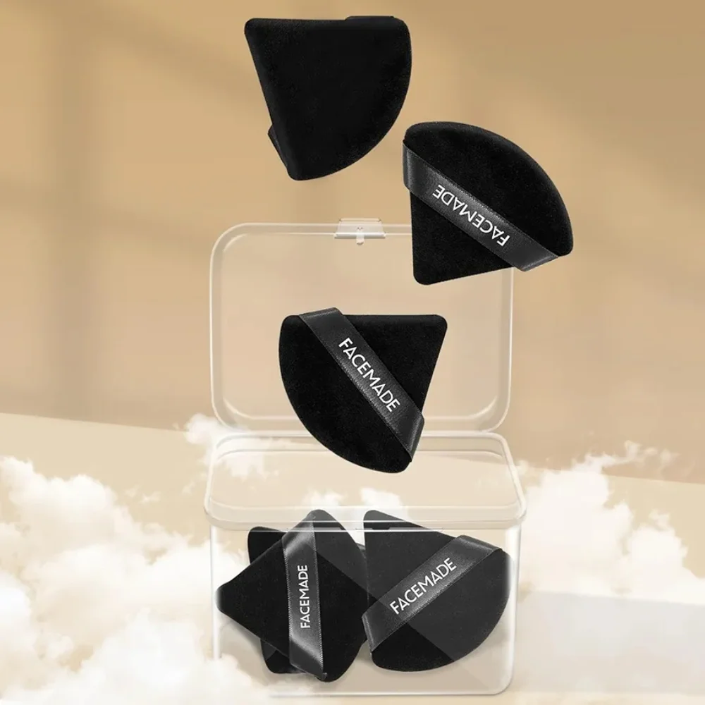 Facemade 6 Pcs Makeup Sponges & 6 powder puffs NEW